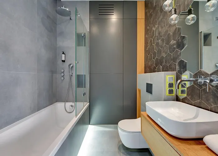 アパート Milabaltica Gym,sauna & Parking By Lion